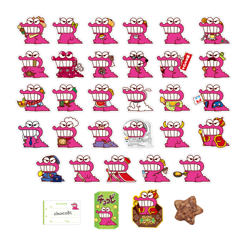 クレヨンしんちゃん ハコシール チョコビメモリーズ | クレヨン